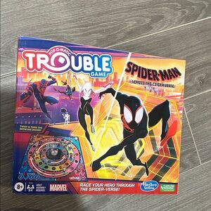 Hasbro Spider-Man Trouble Game with Red and Black